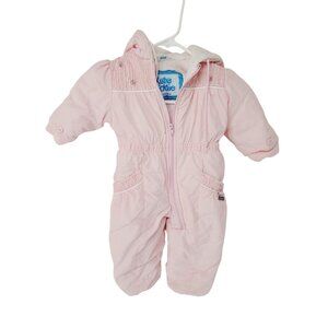 Vintage Kute Kiddie Rothschild Kid's Snowsuit Pink Size 24 Months